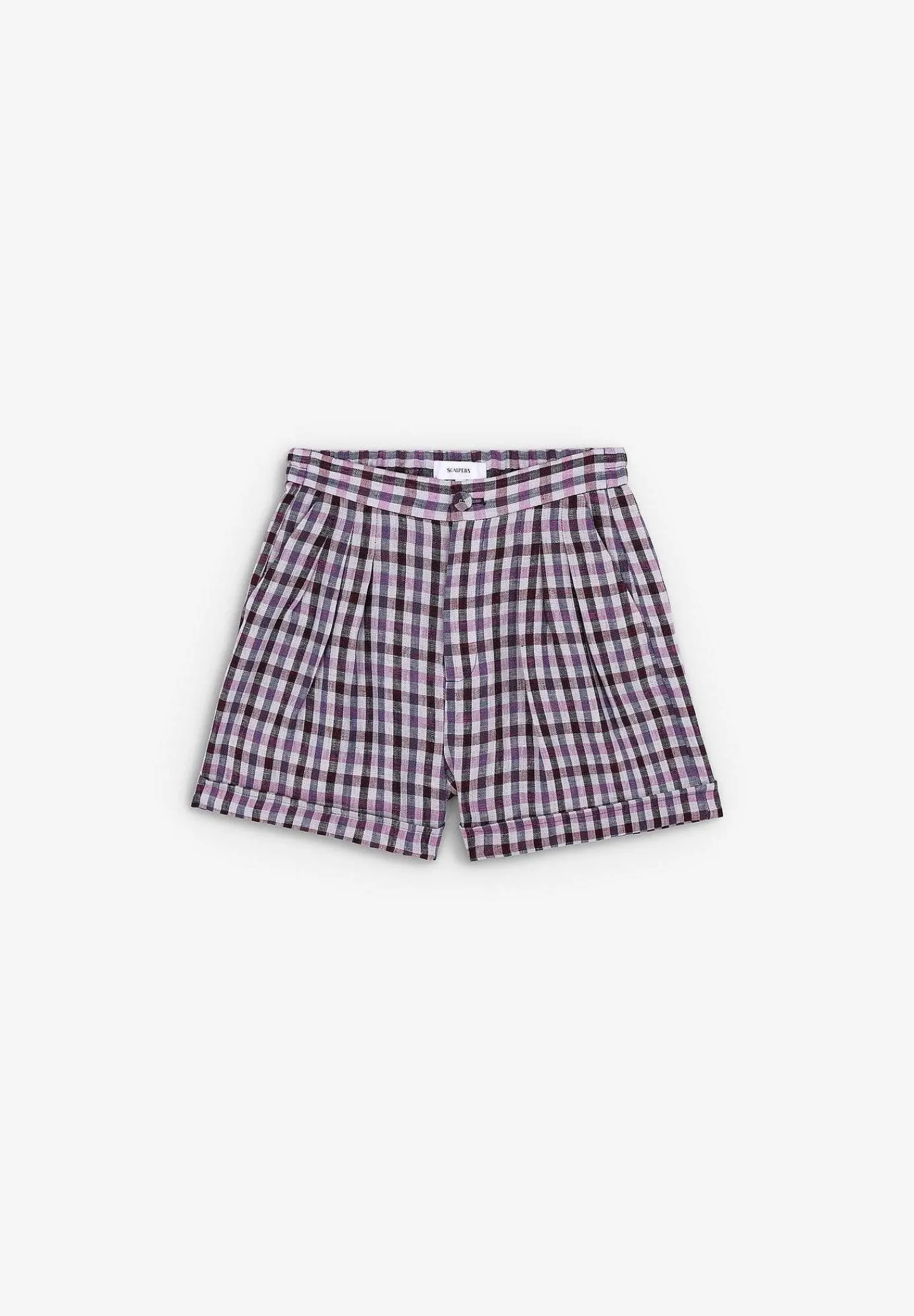 Shop Scalpers Bermudas Pinzas Vichy