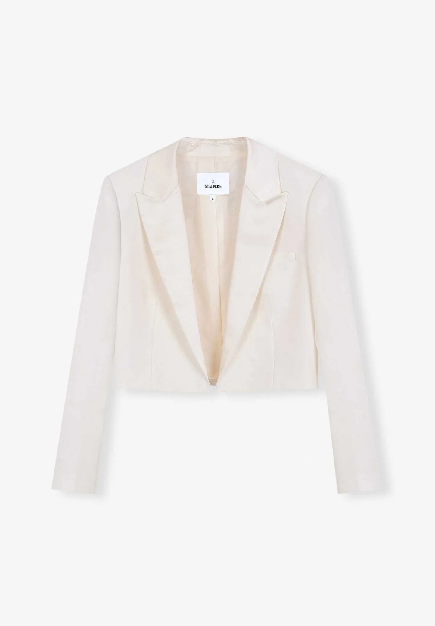 Flash Sale Scalpers Blazer Cropped Detalle Puno