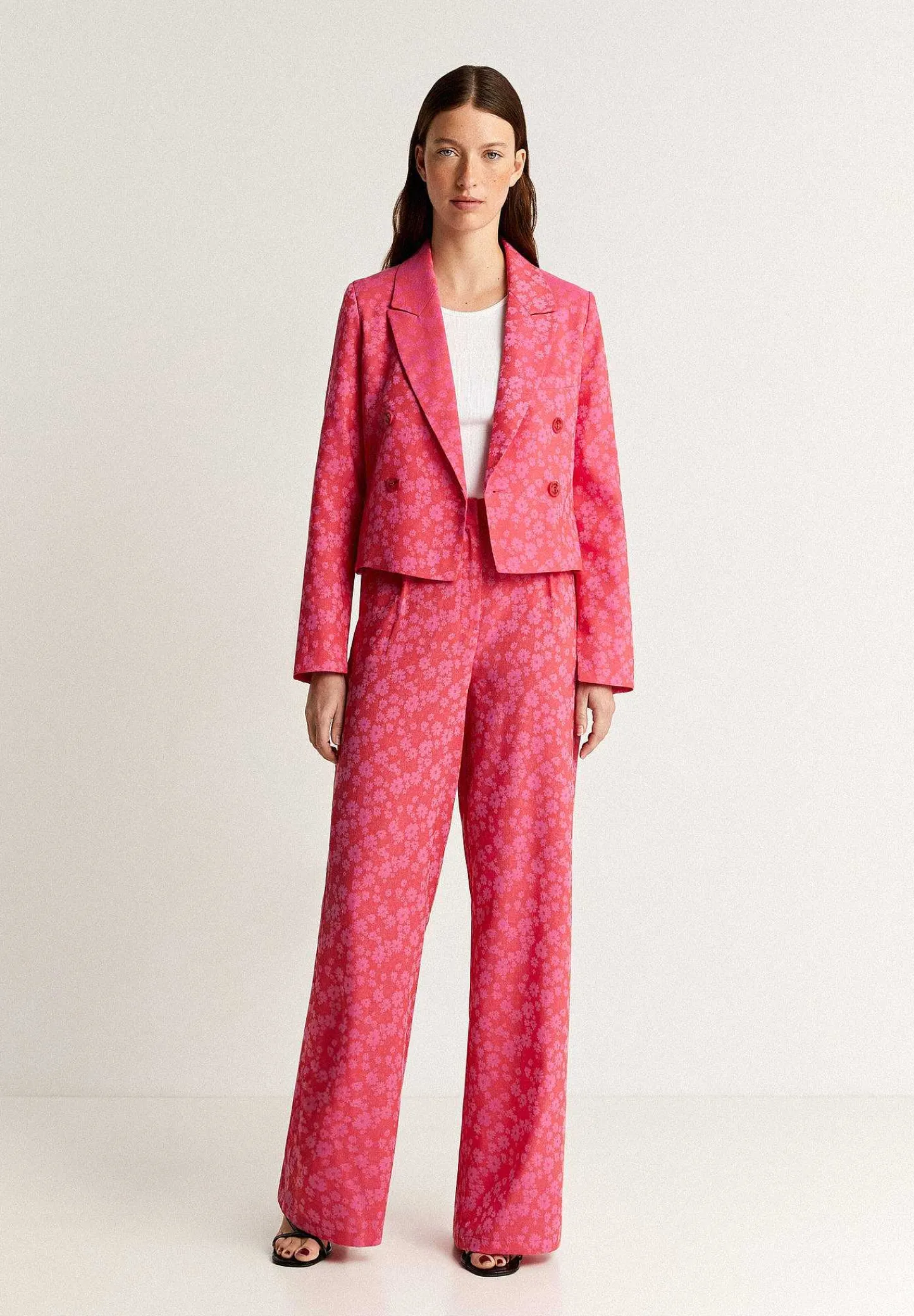 Hot Scalpers Blazer Jacquard Flores