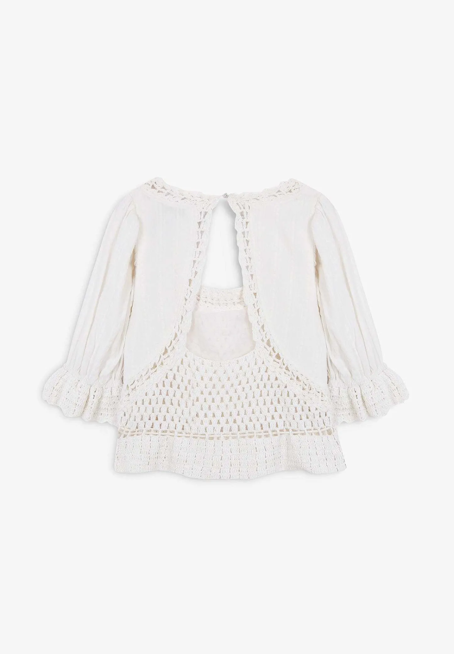 Store Scalpers Blusa Detalles Crochet