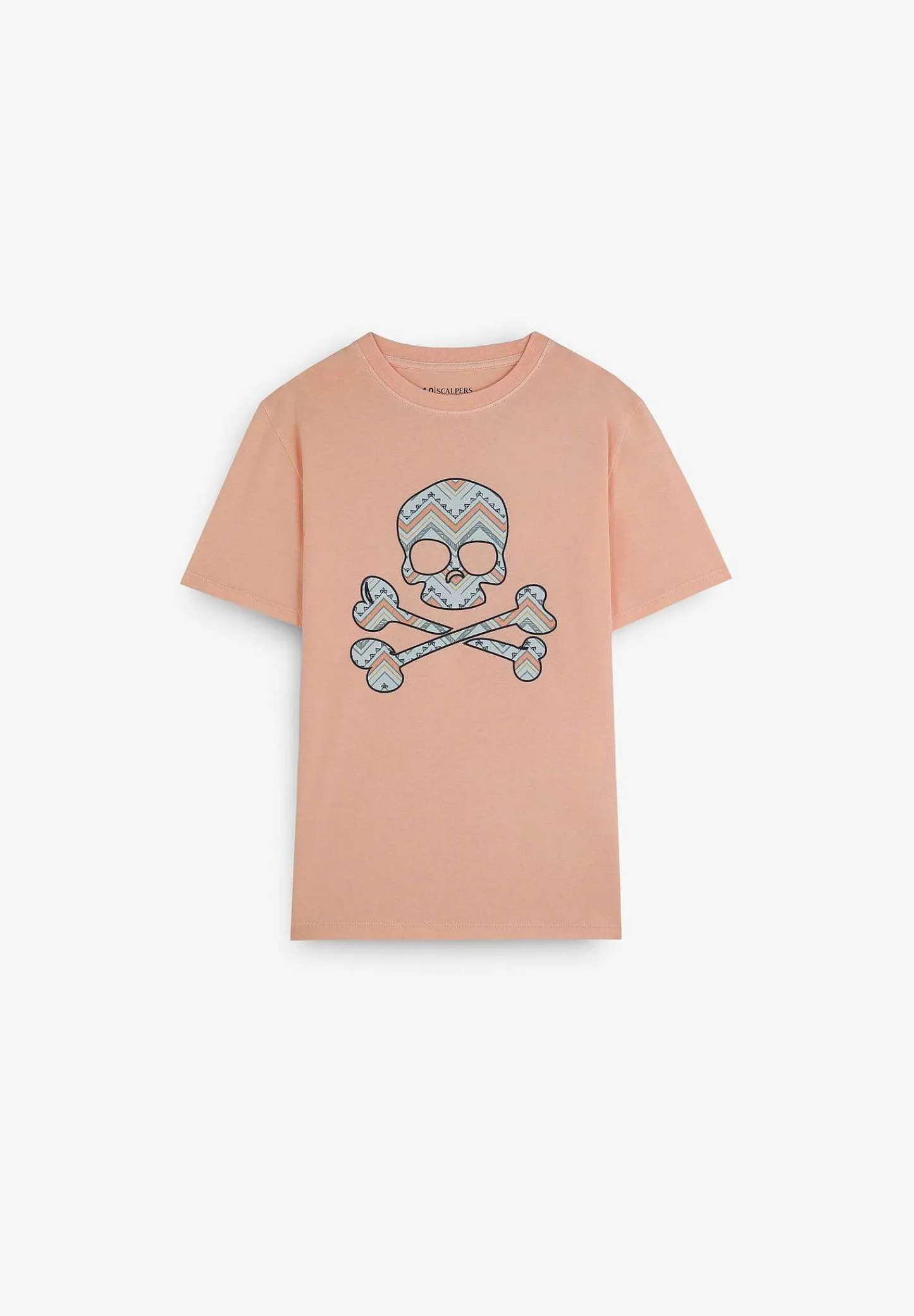 Flash Sale Scalpers Camiseta Calavera Print Zigzag