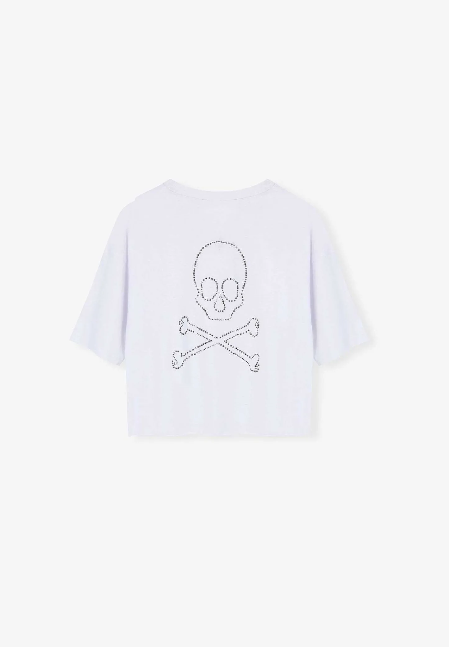 Discount Scalpers Camiseta Calavera Trasera Strass