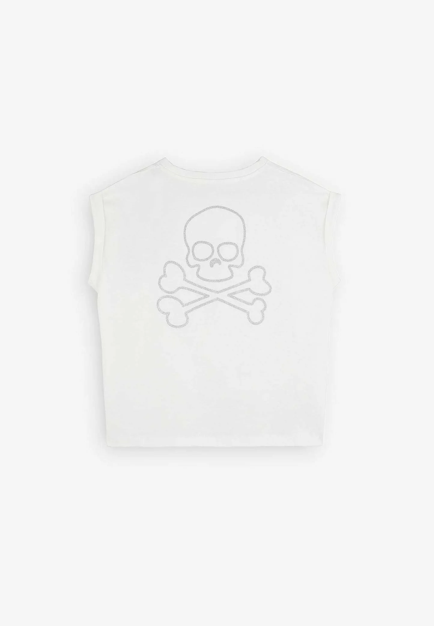 Shop Scalpers Camiseta Nudo Calavera Glitter