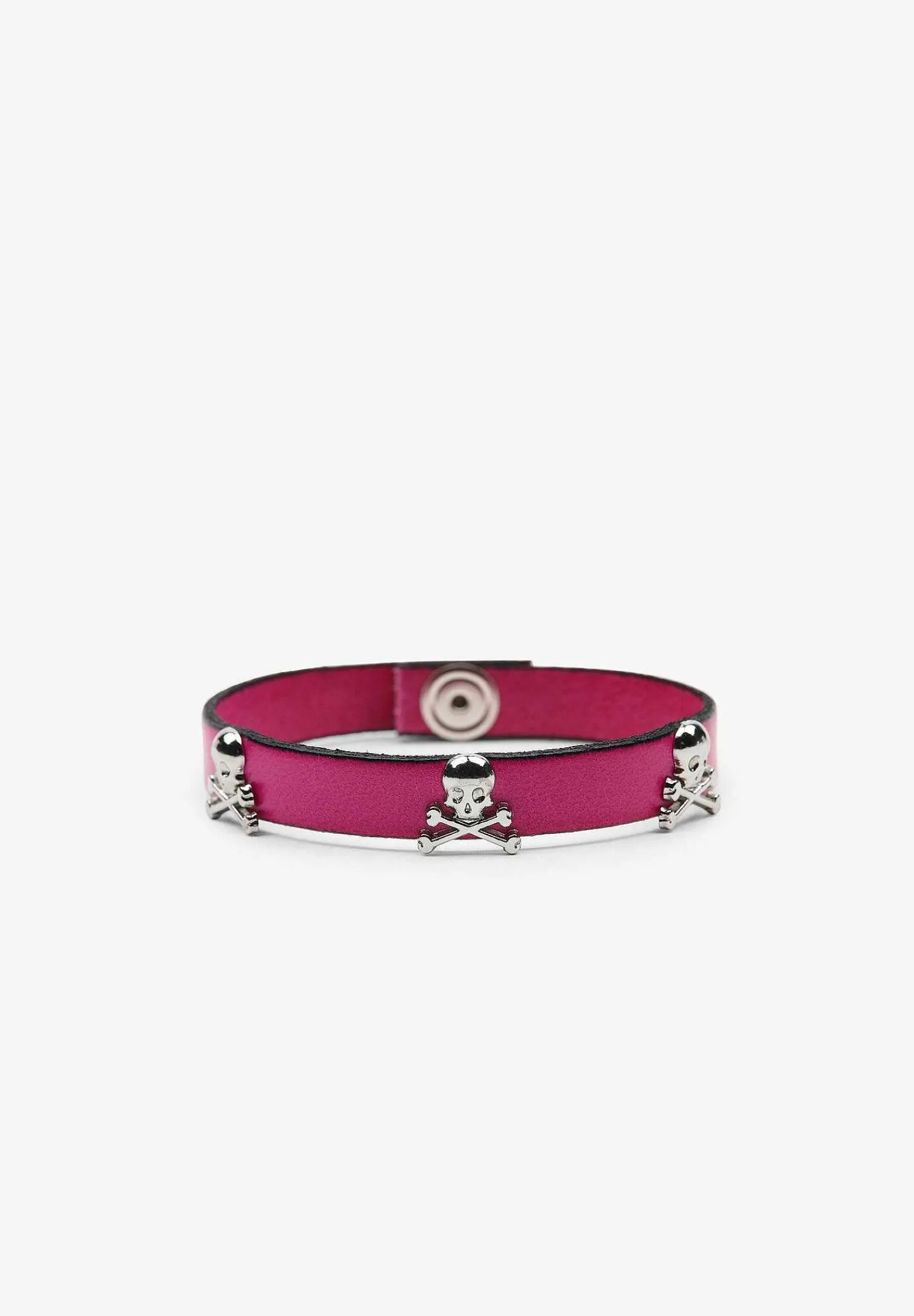 Best Scalpers Pulsera Piel Calaveras