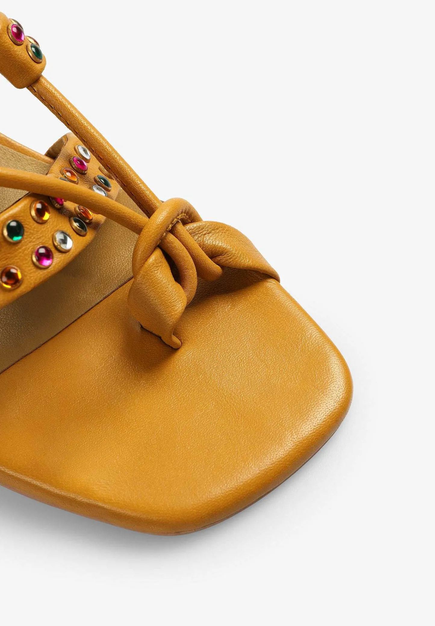 Hot Scalpers Sandalias Multicolor Piel Detalle Tachas